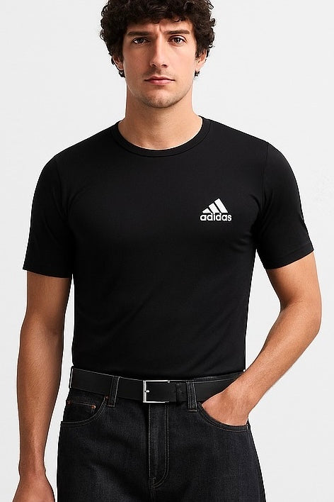 STRETCHABLE FOR EASE OF MOVEMENT SHIRT-BLACK