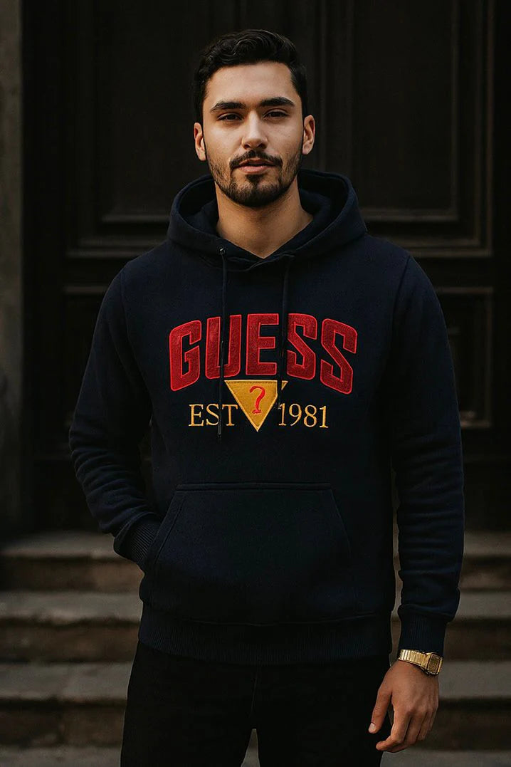 0.03 COMFORTABLE HOODIE WITH UNIQUE STYLE-BLUE