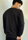 COMFORT COTTON FLEECE SWEATSHIRT'S-BLACK
