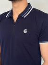 LUXURY COTTON HALF SLEEVES POLO -FL