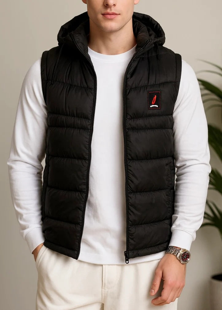 SLEEVELESS REMOVABLE & DETACHABLE JACKET-FT