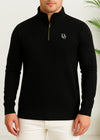 THE ELEVATE-VELOCITY MOCK NECK-BLACK