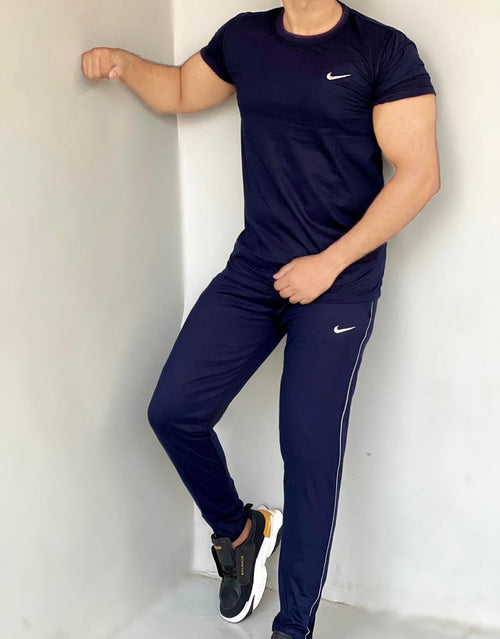 007 Motion Max Cotton Luxury tracksuit - Navy blue
