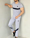0014 Swift Flex Versatile designed WITH COTTON tracksuit - GREY