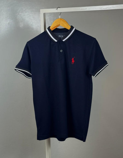 POLO'S COTTON T-SHIRT'S COMFORTABLE AND STABLE QUALITY - NAVY BLUE