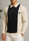 TAN STRIDE CONTRAST POLO-LF