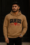 0.03 COMFORTABLE HOODIE WITH UNIQUE STYLE-TAN