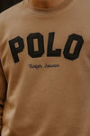 COMFORT COTTON FLEECE SWEATSHIRT'S-TAN